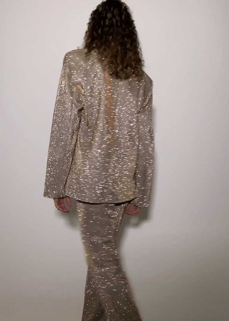 Glinsterend Feestpak voor Dames - Glitter Party-Suit
