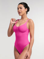 Sculpting Padded Bra Thong Bodysuit