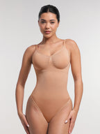 Sculpting Padded Bra Thong Bodysuit