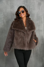 Minde Lavion | Faux Fur Coat Jas