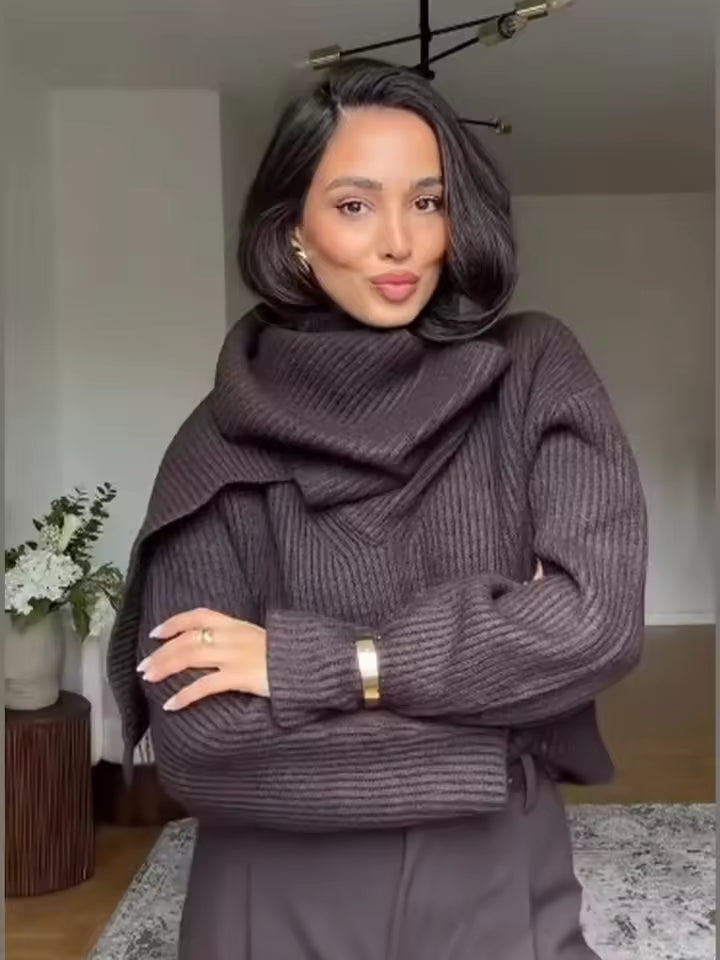 Minde Lavion - Sweater Trui Scarf